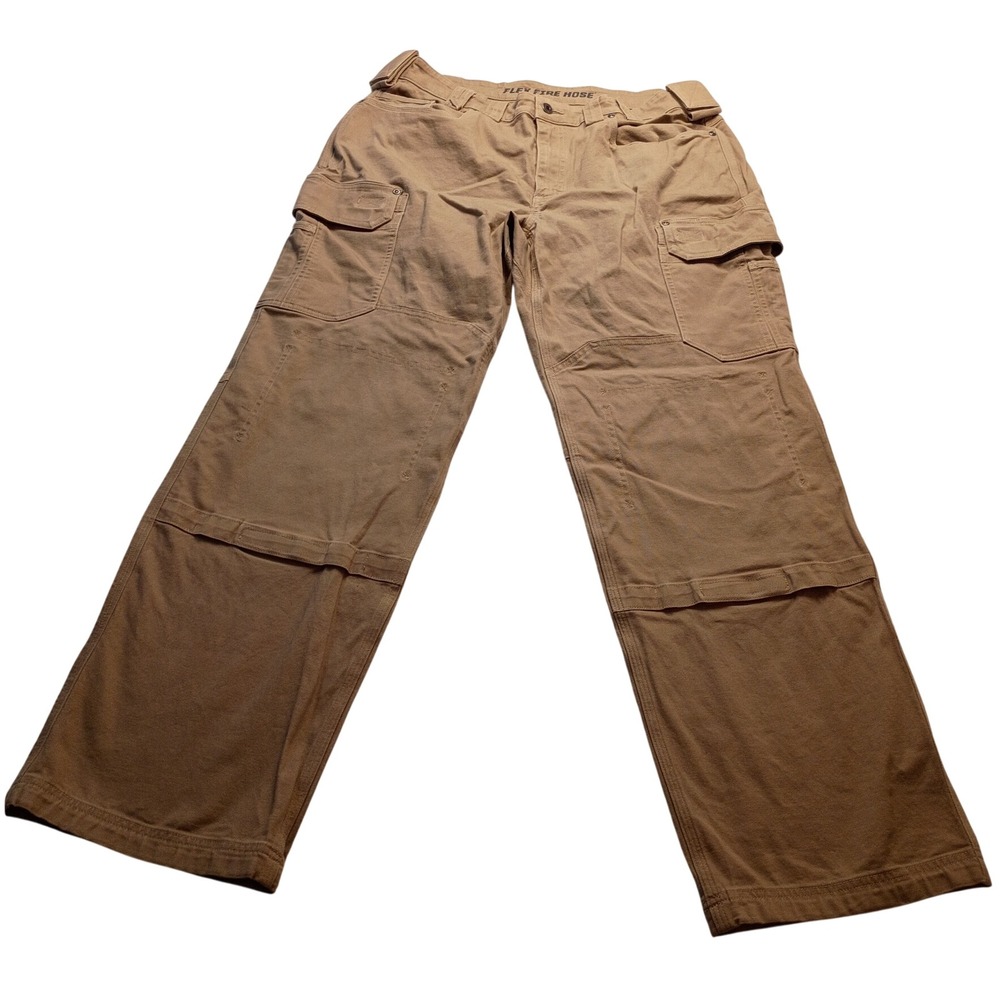Duluth Trading Co Cargo Pants Men's Flex Fire Hose Relaxed Fit 38x32 On Tag
